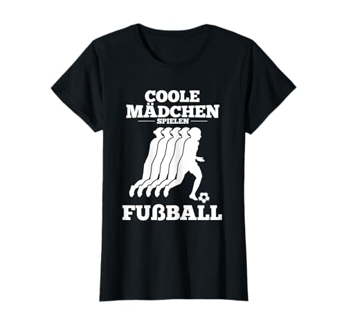 Fußball Fußballer Mädchen Kinder Mädchen Kinder T-Shirt Fußball Fußballer Mädchen Kinder Mädchen Kinder T-Shirt von Fussballerin & Fussball Spielerin Geschenkideen