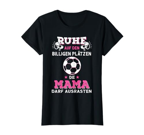 Fußballerin & Verein Geschenke Damen Fußball T-Shirt Schwarz S Klassisch, Sport Fußball-Design Fußballerin & Verein Geschenke Damen Fußball T-Shirt Schwarz S Klassisch, Sport Fußball-Design von Fussballerin & Verein Geschenke