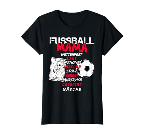 Fussball Mama Checkliste Spielfeldrand Fan Wetterfest T-Shirt Fussball Mama Checkliste Spielfeldrand Fan Wetterfest T-Shirt von Fußballmama Designs und Geschenke Spielermama