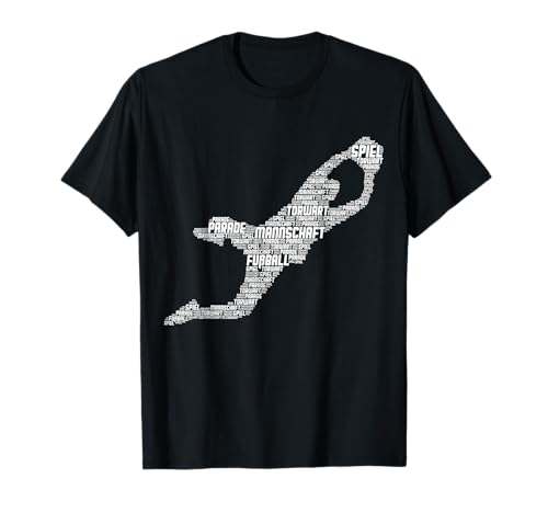 Fußball Torwart Torhüter Jungen Männer T-Shirt Fußball Torwart Torhüter Jungen Männer T-Shirt von Fußballmannschaft & Torhüter Geschenkidee