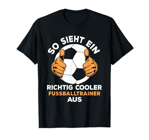 Fußballtrainer Geschenk, Fußball Zubehör - Herren - Klassisch Sporty - Schwarz - S - Kurzarm - T-Shirt Fußballtrainer Geschenk, Fußball Zubehör - Herren - Klassisch Sporty - Schwarz - S - Kurzarm - T-Shirt von Fußballtrainer Geschenk, Fußball Zubehör