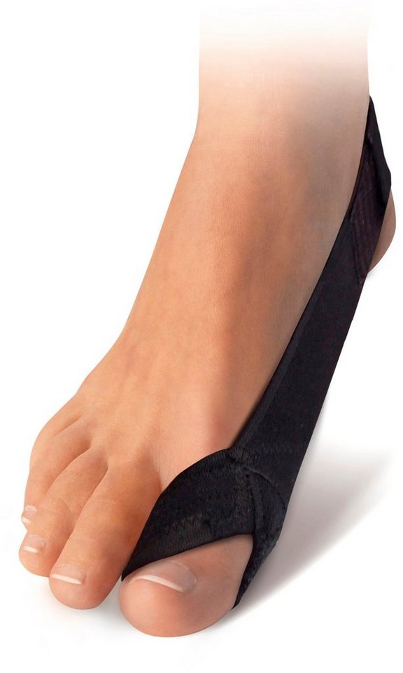 Fußgut Hallux-Bandage Korrektur-Schlaufe, in allen Schuhen tragbar, flache Verarbeitung, Zugschlaufe ergonomisch geformt, Zugband elastisch, flexibel von Fußgut