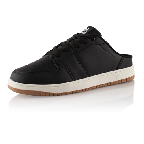 Fusskleidung® Damen Herren Sneaker Clogs Atmungsaktive Slip-On Schuhe Schwarz EU 44 von Fusskleidung