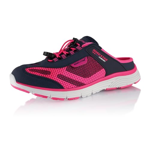 Fusskleidung® Damen Herren Hausschuhe atmungsaktive Clogs leichte Pantoffeln Blau Pink Schwarz EU 43 Fusskleidung® Damen Herren Hausschuhe atmungsaktive Clogs leichte Pantoffeln Blau Pink Schwarz EU 43 von Fusskleidung