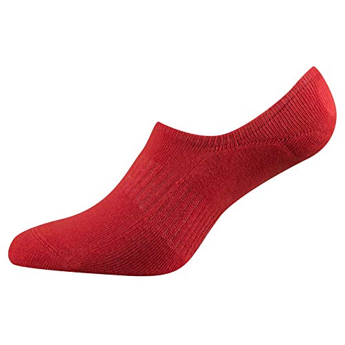 Fussvolk Sneaker Socken Herren Inshoesocks Frottee Farbe schwarz weiß blau bunt TOP Qualität, Size:39-42, Farben:light red von Fussvolk