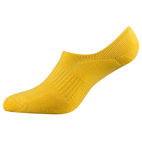 Fussvolk Sneaker Socken Herren Inshoesocks Frottee Farbe schwarz weiß blau bunt TOP Qualität, Size:39-42, Farben:yellow von Fussvolk
