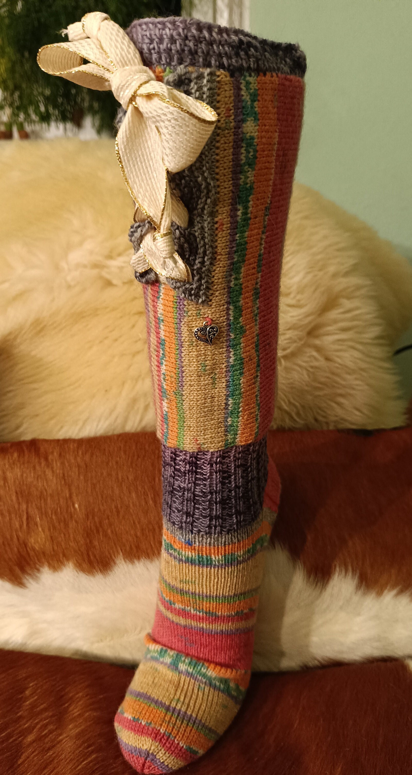 Handgestrickte Socken/Trachtensockenl/stiefelsocken/stulpen Handgestrickte Socken/Trachtensockenl/stiefelsocken/stulpen von Fusswerk