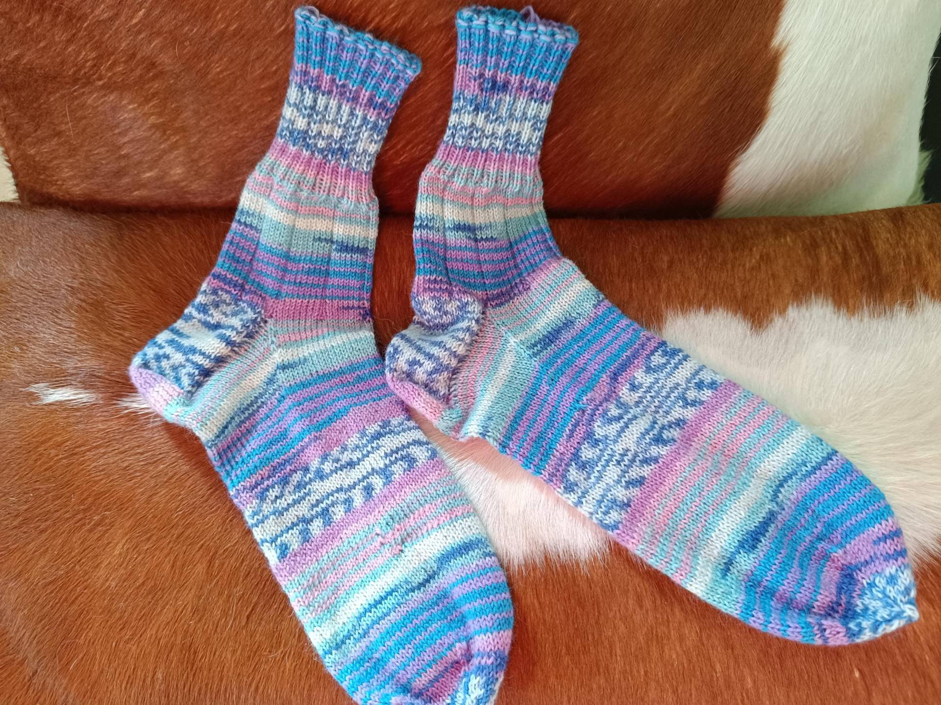 Handgestrickte Socken Gr 40/41 Handgestrickte Socken Gr 40/41 von Fusswerk