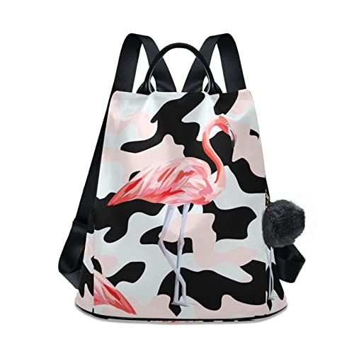 Fustylead Damen-Rucksack mit Flamingo-Motiv, Rosa, rose, One size von Fustylead