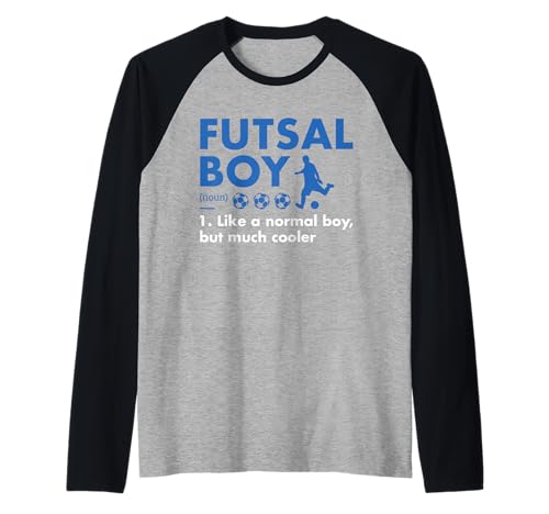 Definition von Sport für Jungen Futsal Raglan Definition von Sport für Jungen Futsal Raglan von Futsal Player Present Futsal Fan