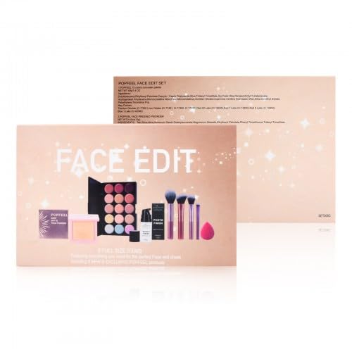Alles in Einem Make-Up-Set, Gesichts Makeup Geschenkset, Komplettes Make up Kit mit 15 Farben Contouring Concealer Palette, Make-up-Pinseln, Gesichtsprimer, Kosmetik Creme Kontur für Frauen Beauty von Futuhada