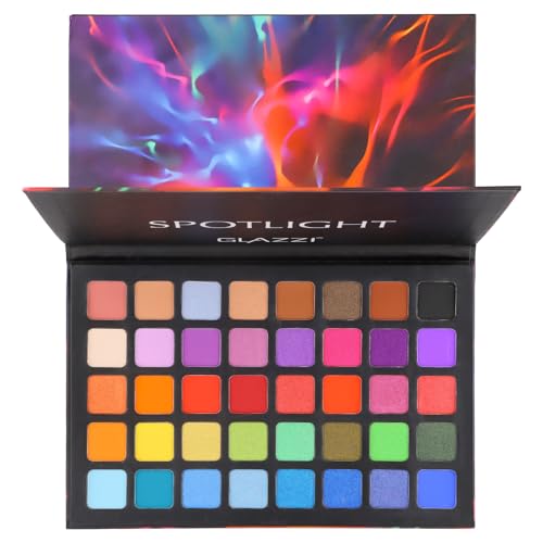 Lidschatten Make-up Palette, Hochpigmentierte Augen Make-up Palette, 40 Farben Glitzer Lidschatten Palette, Eyeshadow Palette Matt Schimmernde, Mattschimmernde Lidschatten-Palette, Eye Make Up Palette von Futuhada