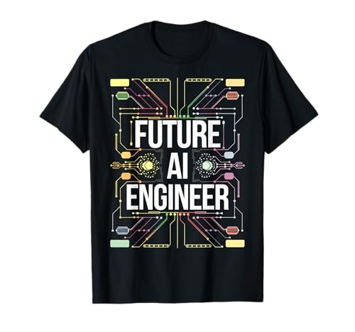 Future AI Ingenieur Abschlussschule Kleinkind Damen Herren T-Shirt Future AI Ingenieur Abschlussschule Kleinkind Damen Herren T-Shirt von Future AI Engineer Student Dad School Profession