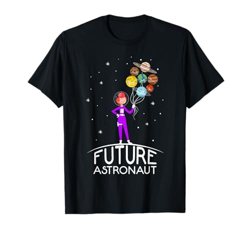 Future Astronaut With Planets Lustiges Zitat für Mädchen T-Shirt Future Astronaut With Planets Lustiges Zitat für Mädchen T-Shirt von Future Astronaut Gifts