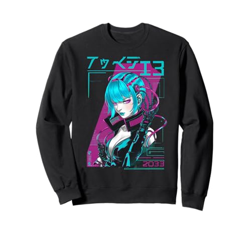 Japan Street Wear Gifts Men Women Kids Sweatshirt Japan Street Wear Gifts Men Women Kids Sweatshirt von Future Cyber Robot Punk Art Men Women Kids