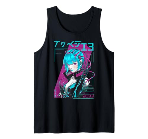 Japan Street Wear Gifts Men Women Kids Tank Top Japan Street Wear Gifts Men Women Kids Tank Top von Future Cyber Robot Punk Art Men Women Kids
