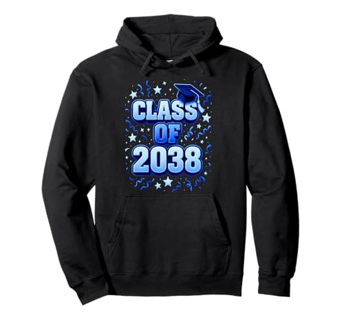 Class of 2038 Graduation Future Boy Vorschule Senior School Pullover Hoodie Class of 2038 Graduation Future Boy Vorschule Senior School Pullover Hoodie von Future Graduate 2038 School Year Apparel