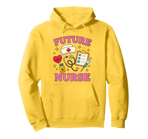 Zukünftige Krankenschwester Krankenpflege Student Medizinstudium Leben Kinder Karriere Pullover Hoodie Zukünftige Krankenschwester Krankenpflege Student Medizinstudium Leben Kinder Karriere Pullover Hoodie von Future Nurse Little Hero Medical Dreamers Tee