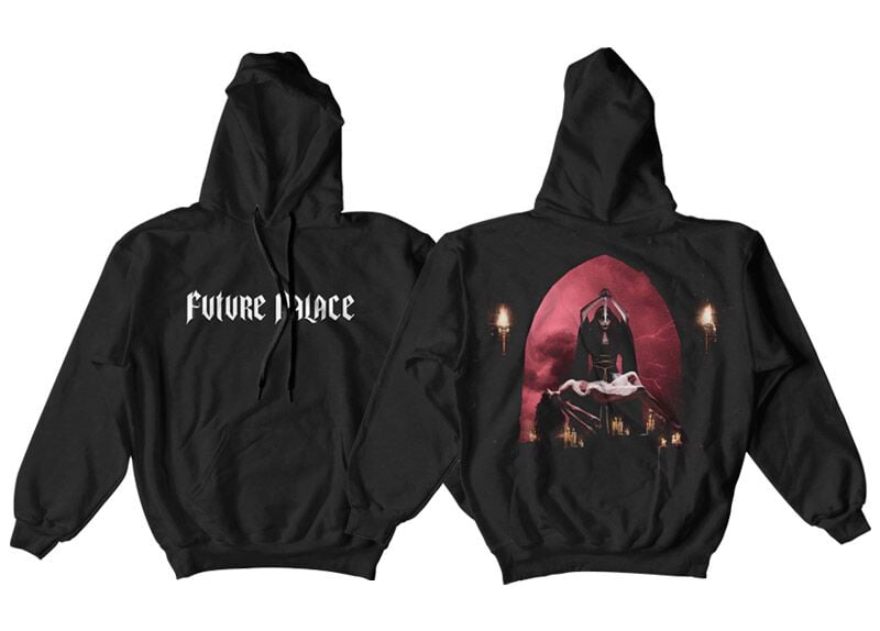 Future Palace Kapuzenpullover - Distortion Hoodie - S bis XXL - für Männer - Größe XXL - schwarz - Lizenziertes Merchandise! Future Palace Kapuzenpullover - Distortion Hoodie - S bis XXL - für Männer - Größe XXL - schwarz - Lizenziertes Merchandise! von Future Palace