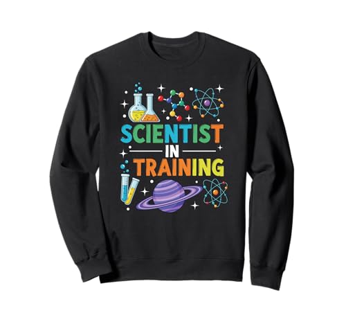 Science Kids School Stuying Funny Scientist In Training Sweatshirt Science Kids School Stuying Funny Scientist In Training Sweatshirt von Future Scientists Nerd Laboratory & Science Lovers