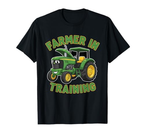 Lustiger Traktor Boy Farmer In Training Traktor Grafik T-Shirt Lustiger Traktor Boy Farmer In Training Traktor Grafik T-Shirt von Future Tractor Boy Farmer & Rancher Appareal
