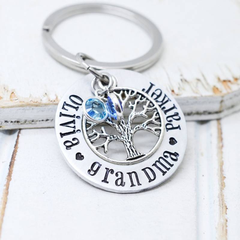 Geschenk Für Oma, Oma Geschenkideen, Großmutter Geschenk, Personalisierte Schlüsselanhänger, Mutter von FutureHeirloomDesign