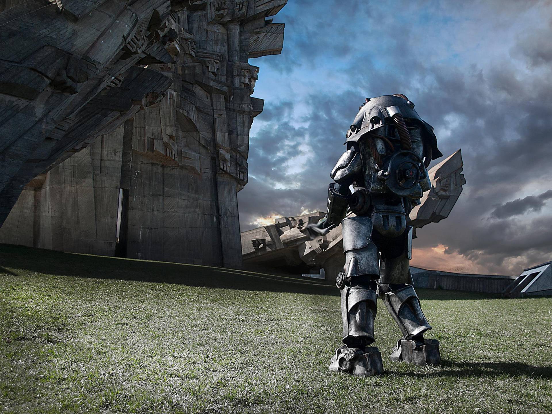 x01 Power Armour Fallout Inspiriertes Cosplay Kostüm von FutureSculpture