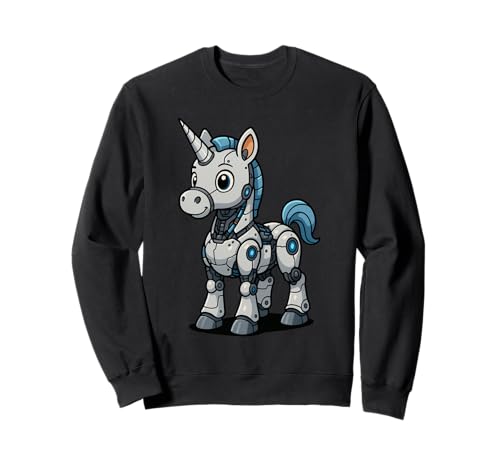 Futuristisches Roboter-Einhorn, Jungen, Mädchen, Männer, Frauen, Kinder, Erwachsene Sweatshirt Futuristisches Roboter-Einhorn, Jungen, Mädchen, Männer, Frauen, Kinder, Erwachsene Sweatshirt von Futuristic Robotic Unicorn Rainbow Shop
