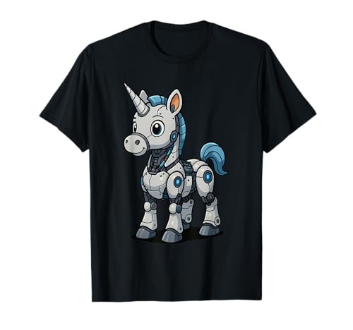 Futuristisches Roboter-Einhorn, Jungen, Mädchen, Männer, Frauen, Kinder, Erwachsene T-Shirt Futuristisches Roboter-Einhorn, Jungen, Mädchen, Männer, Frauen, Kinder, Erwachsene T-Shirt von Futuristic Robotic Unicorn Rainbow Shop