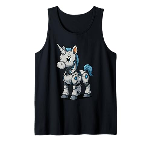 Futuristisches Roboter-Einhorn, Jungen, Mädchen, Männer, Frauen, Kinder, Erwachsene Tank Top Futuristisches Roboter-Einhorn, Jungen, Mädchen, Männer, Frauen, Kinder, Erwachsene Tank Top von Futuristic Robotic Unicorn Rainbow Shop