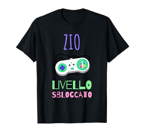 Futuro Zio, Herren, Schwangerschaft, Zio, entsperrt, Gamer T-Shirt Futuro Zio, Herren, Schwangerschaft, Zio, entsperrt, Gamer T-Shirt von Futuro Zio Gamer Uomini Gravidanza