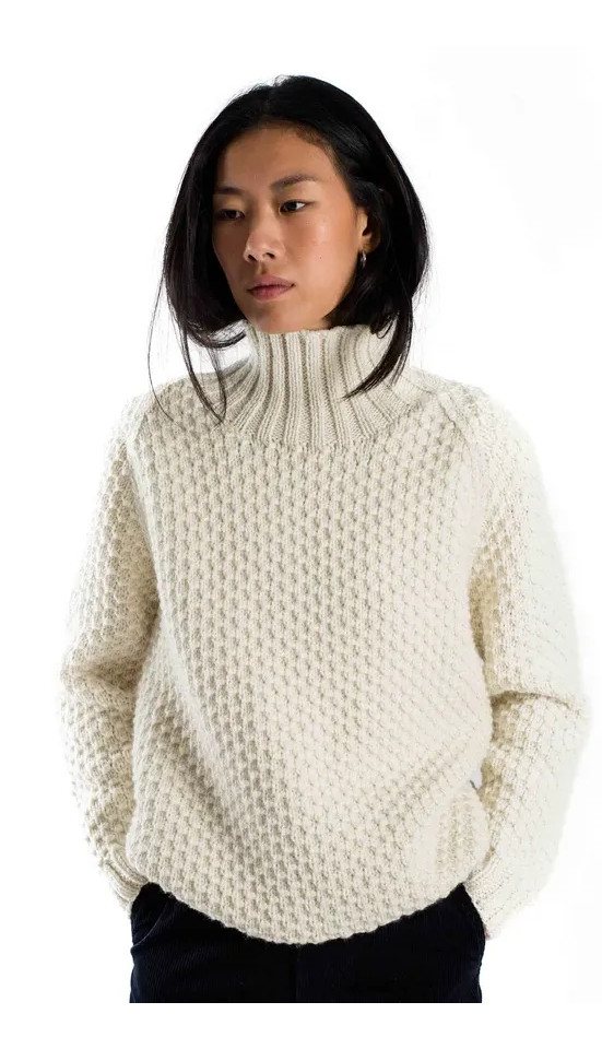 Fuza Wool of Denmark Wollpullover Fuza Wool of Denmark Damen Butterfly HN Wollpullover von Fuza Wool of Denmark