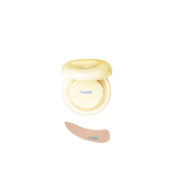 Fwee - Cushion Egg-Fit Cover SPF50+ PA +++ - 13g - 1.5 Peach von Fwee