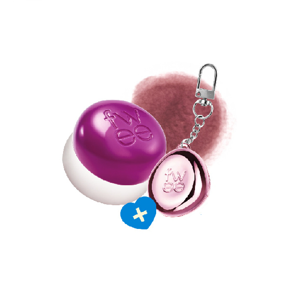 Fwee - Lip & Cheek Blurry Pudding Pot + Pendant Keyring (Random Color) Set - 5g - MV04 Slayyy von Fwee