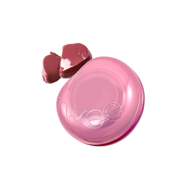 Fwee - Lip & Cheek Glowy Jelly Pot - 4g - JS01 Rosy Glaze von Fwee