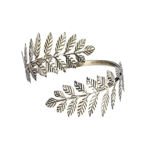 Armband Damen Blatt Arm Manschette Armband Für Frauen Römischen Braut Offene Armreif Boho Hochzeit Schmuck Weihnachten von Fycakly