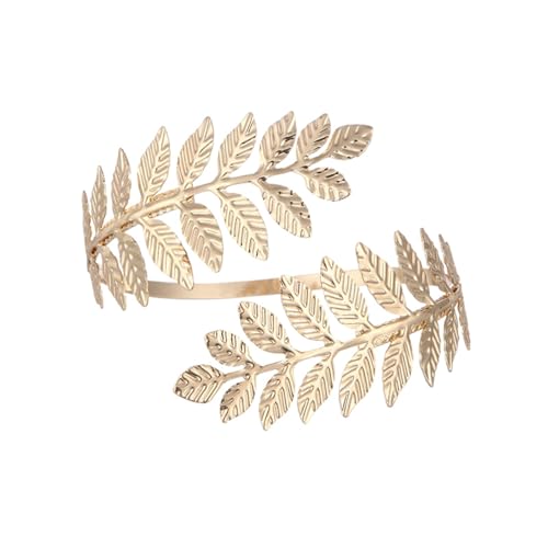 Armband Damen Blatt Arm Manschette Armband Für Frauen Römischen Braut Offene Armreif Boho Hochzeit Schmuck Weihnachten von Fycakly
