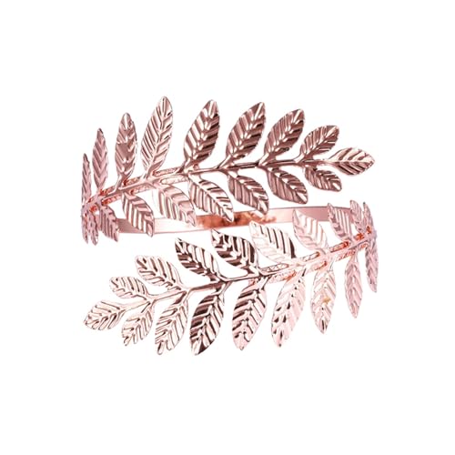 Armband Damen Blatt Arm Manschette Armband Für Frauen Römischen Braut Offene Armreif Boho Hochzeit Schmuck Weihnachten von Fycakly