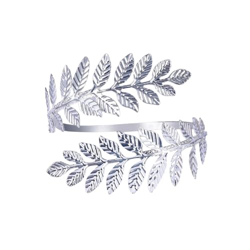 Armband Damen Blatt Arm Manschette Armband Für Frauen Römischen Braut Offene Armreif Boho Hochzeit Schmuck Weihnachten von Fycakly