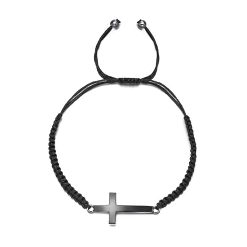 Armband Damen Minimalist Armband Verstellbar Nylon Seil Handarbeit Geflochten Unisex Handgelenk Fußkettchen Für Männer Frauen von Fycakly