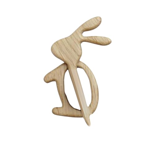 Border – Neue Tierbroschen aus Holz, exquisite Anstecknadeln mit unregelmäßigem Muster, perfektes Zubehör für Pullover und Schals! Kleine Anstecknadeln Minimalistisch (E, 7x4. 5cm) von Fycakly