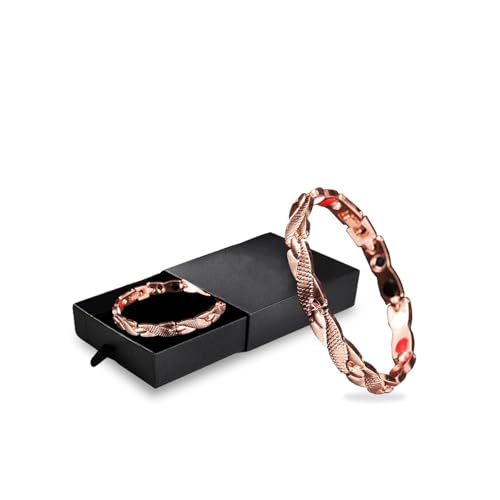 Damen Charm-Armband Das Gesundheitsarmband aus Legierung fördert die emotionale Zirkulation, ist modisch und bequem und eignet sich sowohl für Männer als auch für Frauen von Fycakly