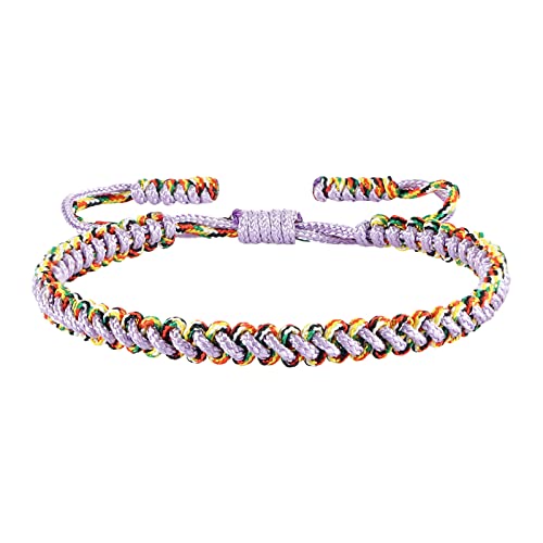 Fycakly Damen Armband Neues Design, einzigartiges, handgefertigtes, verstellbares Glücksarmband mit roter, geflochtenes Armband für Mädchen, Damen, Herren von Fycakly