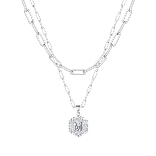 Fycakly Halskette Dainty Silver Initial Necklaces For Women Silver Necklaces For Women A Z 26 Alphabet Initial Teen Girls Jewelry Fycakly Halskette Dainty Silver Initial Necklaces For Women Silver Necklaces For Women A Z 26 Alphabet Initial Teen Girls Jewelry von Fycakly