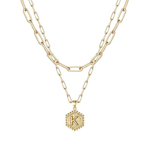 Fycakly Halskette Damen Dainty Gold Initial Necklaces For Women Gold Necklaces For Women A Z 26 Alphabet Initial Teen Girls Jewelry Fycakly Halskette Damen Dainty Gold Initial Necklaces For Women Gold Necklaces For Women A Z 26 Alphabet Initial Teen Girls Jewelry von Fycakly