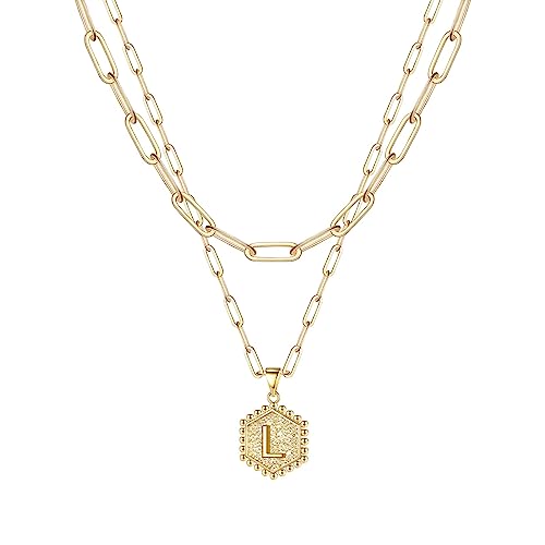 Fycakly Halskette Damen Dainty Gold Initial Necklaces For Women Gold Necklaces For Women A Z 26 Alphabet Initial Teen Girls Jewelry Fycakly Halskette Damen Dainty Gold Initial Necklaces For Women Gold Necklaces For Women A Z 26 Alphabet Initial Teen Girls Jewelry von Fycakly