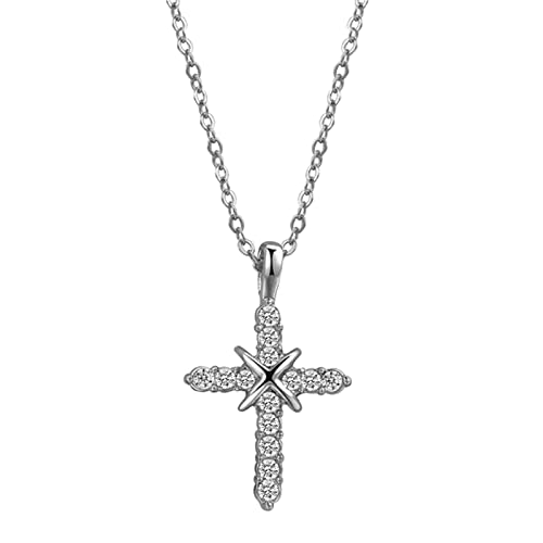 Fycakly Halsketten Die Kreuzkette eignet sich für den Valentinstag, Geburtstag oder Jubiläum von Mädchen von Fycakly