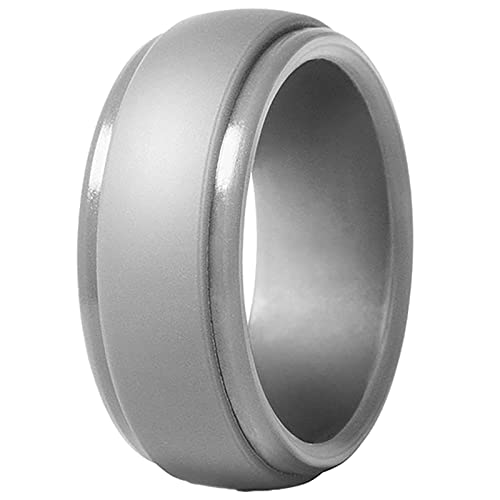 Fycakly Herren Verlobungsringe Okzident Paare Hochzeit Runde Gummiringe von Fycakly