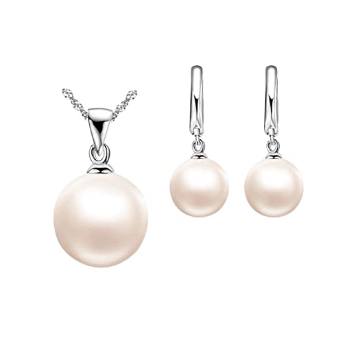 Fycakly Kette Damen Kette Quasse-Wasserwelle Perle Earring Ketten-Set für Perlen Ohrringe Halsketten & Ritzel Fycakly Kette Damen Kette Quasse-Wasserwelle Perle Earring Ketten-Set für Perlen Ohrringe Halsketten & Ritzel von Fycakly