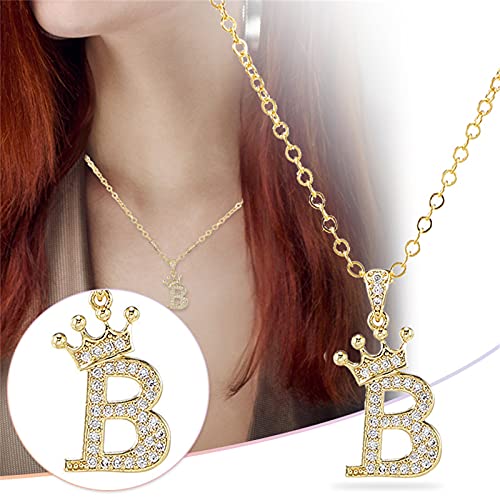 Fycakly Schmuck Valentinstag Mädchen Name Halskette Schmuck Halskette 26 Individueller Geschenk AZ Tag Anfangsschmuck Anhänger Liebesbriefe Schlüsselbein Herz von Fycakly